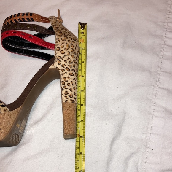 Multicolored Sandal Pumps - Picture 13 of 13